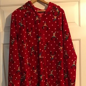 Adult Christmas reindeer onesie